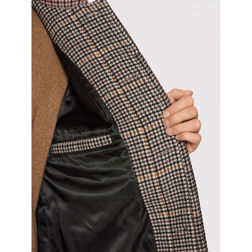 Trussardi Płaszcz wełniany Fantasy 52S00618 Kolorowy Trussardi 52 promocja MODIVO