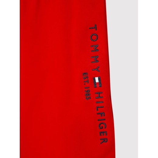 Tommy Hilfiger Spódnica Essential KG0KG06129 D Czerwony Regular Fit Tommy Hilfiger 16Y okazja MODIVO