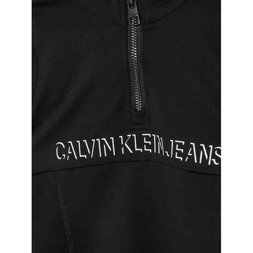Calvin Klein Jeans Sukienka codzienna IG0IG01178 Czarny Regular Fit 4Y okazja MODIVO