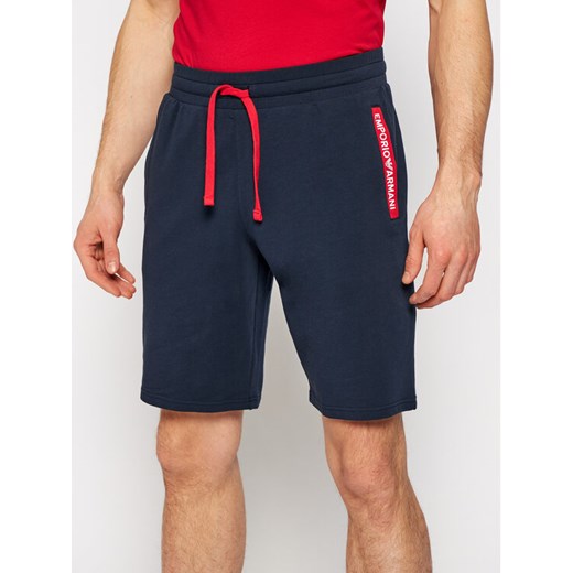 Emporio Armani Underwear Szorty sportowe 111004 1P575 00135 Granatowy Regular M wyprzedaż MODIVO