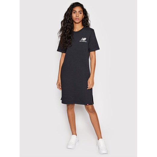 New Balance Sukienka codzienna Essentials WD21502 Czarny Relaxed Fit New Balance S MODIVO