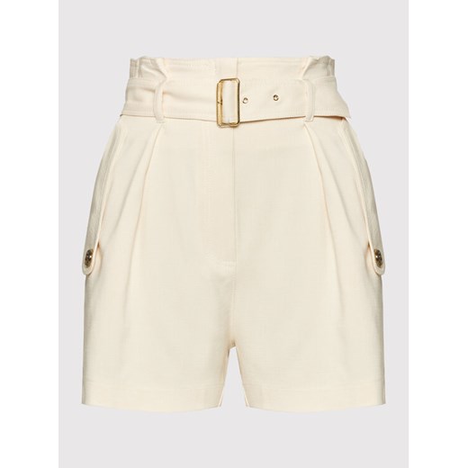 Elisabetta Franchi Szorty materiałowe SH-008-21E-V300 Beżowy Regular Fit Elisabetta Franchi 38 MODIVO