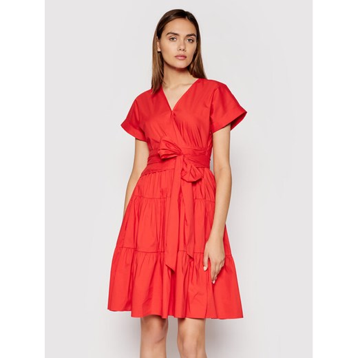 Lauren Ralph Lauren Sukienka codzienna 200843779001 Czerwony Regular Fit 8 wyprzedaż MODIVO