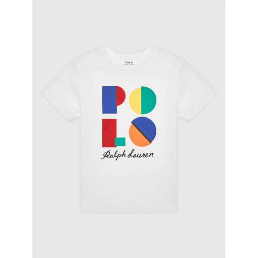 Polo Ralph Lauren T-Shirt Ss Cn 323844818001 Biały Regular Fit Polo Ralph Lauren XL okazja MODIVO