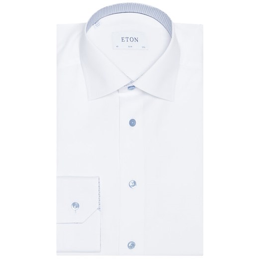 Eton Koszula 100001274 Biały Slim Fit Eton 44 promocja MODIVO