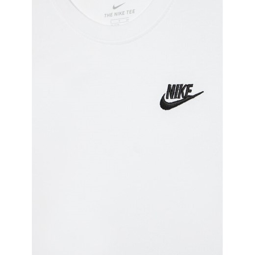 Nike T-Shirt Futura AR5254 Biały Standard Fit Nike M MODIVO