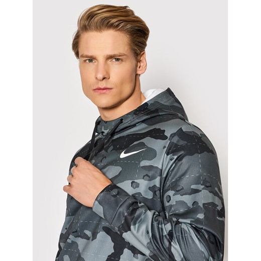 Nike Bluza techniczna Camo Training DD1757 Zielony Regular Fit Nike XL MODIVO