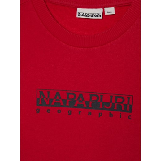 Napapijri Bluza B-Box NP0A4FUJ M Czerwony Regular Fit Napapijri 8Y okazja MODIVO