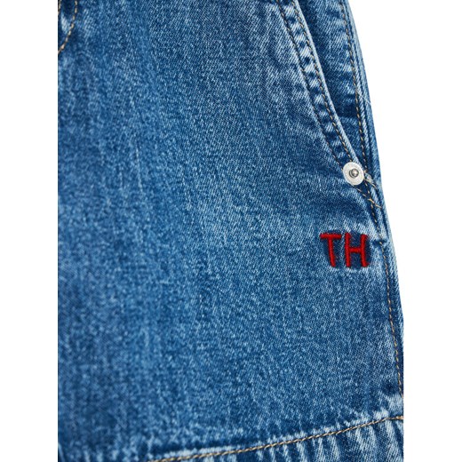 Tommy Hilfiger Spódnica jeansowa KG0KG05784 M Granatowy Regular Fit Tommy Hilfiger 5Y wyprzedaż MODIVO