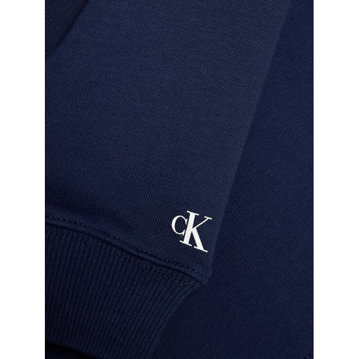 Calvin Klein Jeans Dres Essential Hwk IB0IB00951 Granatowy Regular Fit 12Y promocja MODIVO