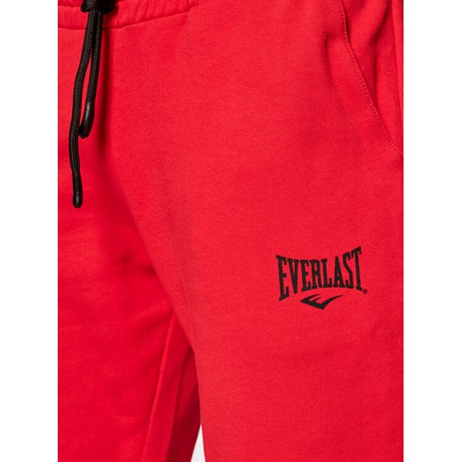 EVERLAST Spodnie dresowe 789610-60 Czerwony Regular Fit Everlast S MODIVO okazyjna cena