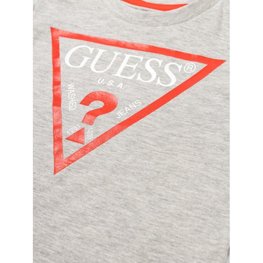 Guess T-Shirt N73I55 K5M20 Szary Regular Fit Guess 6X_7Y MODIVO