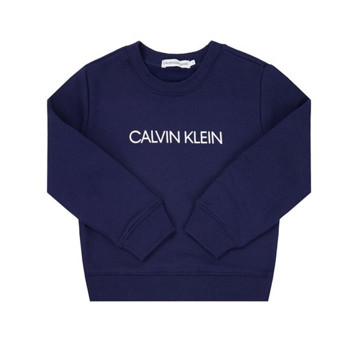 Calvin Klein Jeans Bluza Institutional IU0IU00040 Granatowy Regular Fit 6 okazja MODIVO