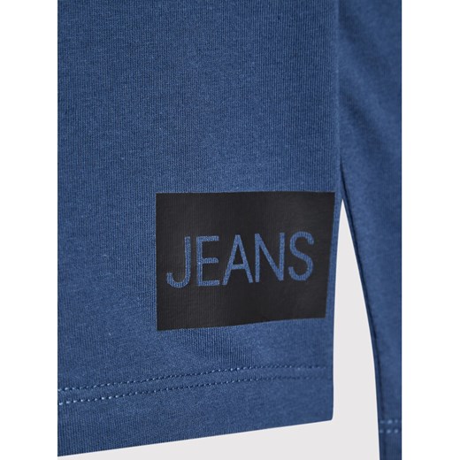 Calvin Klein Jeans Bluzka Institutional IB0IB00599 Niebieski Regular Fit 12Y okazja MODIVO