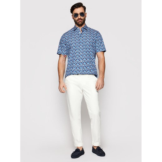 Pierre Cardin Koszula 5200/000/27407 Granatowy Modern Fit Pierre Cardin 39 wyprzedaż MODIVO