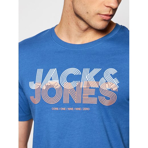Jack&Jones T-Shirt Lexus-Spring 12192515 Niebieski Slim Fit L MODIVO okazja