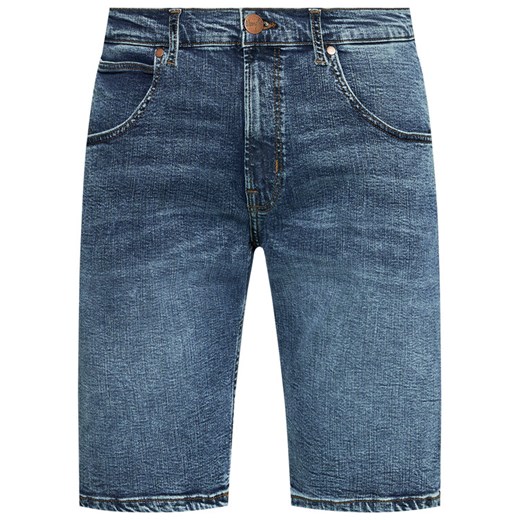 Wrangler Szorty jeansowe Colton W15VJP251 Granatowy Regular Fit Wrangler 34 okazyjna cena MODIVO