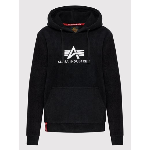 Alpha Industries Polar Basic 118021 Czarny Regular Fit Alpha Industries S promocja MODIVO