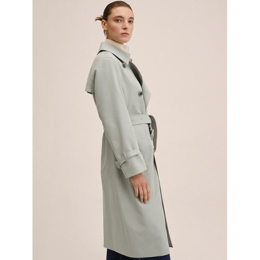 Mango Trencz February 27064010 Szary Regular Fit Mango XXL MODIVO