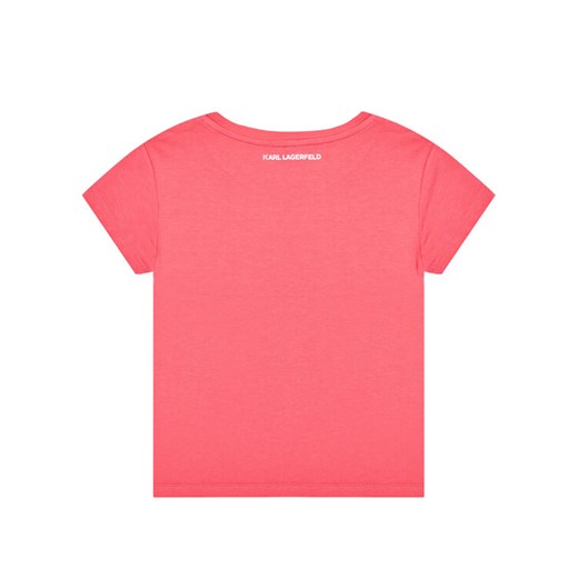 KARL LAGERFELD T-Shirt Z15M59 D Różowy Regular Fit Karl Lagerfeld 14Y wyprzedaż MODIVO