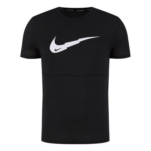 Nike Koszulka techniczna Breathe Run Ss Wr Po Gx CJ5386 Czarny Standard Fit Nike S MODIVO
