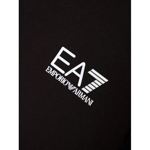 EA7 Emporio Armani T-Shirt 3KBT51 BJ02Z 1200 Czarny Regular Fit 10Y okazja MODIVO