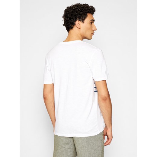 Jack&Jones T-Shirt Playa Stripe 12188495 Biały Regular Fit S MODIVO okazyjna cena