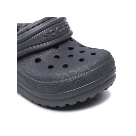 Crocs Klapki Classic Lined Clog K 203506 Szary Crocs 24 MODIVO
