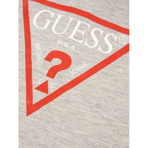 Guess T-Shirt N73I55 K5M20 Szary Regular Fit Guess 6X_7Y MODIVO