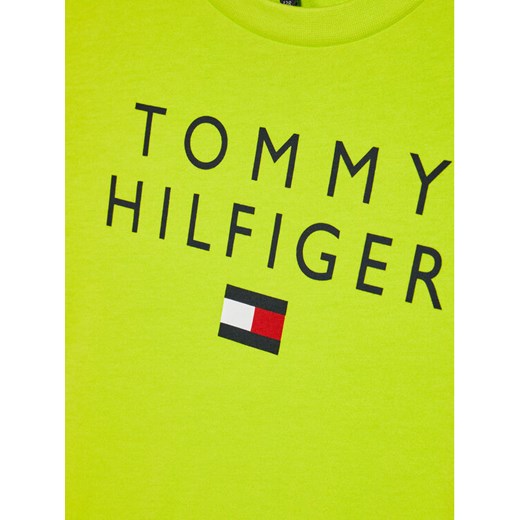 Tommy Hilfiger T-Shirt Th Logo KB0KB06849 D Zielony Regular Fit Tommy Hilfiger 8Y promocyjna cena MODIVO