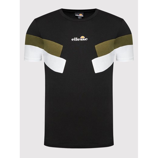 Ellesse T-Shirt Vassan SHK13110 Czarny Regular Fit Ellesse S okazja MODIVO