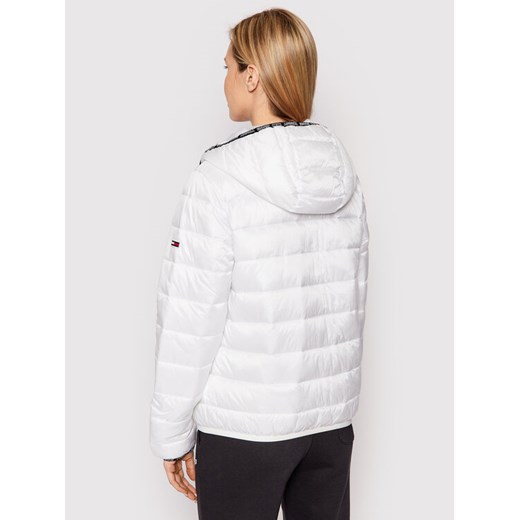 Tommy Jeans Kurtka puchowa Quilted DW0DW09350 Biały Relaxed Fit Tommy Jeans S okazyjna cena MODIVO