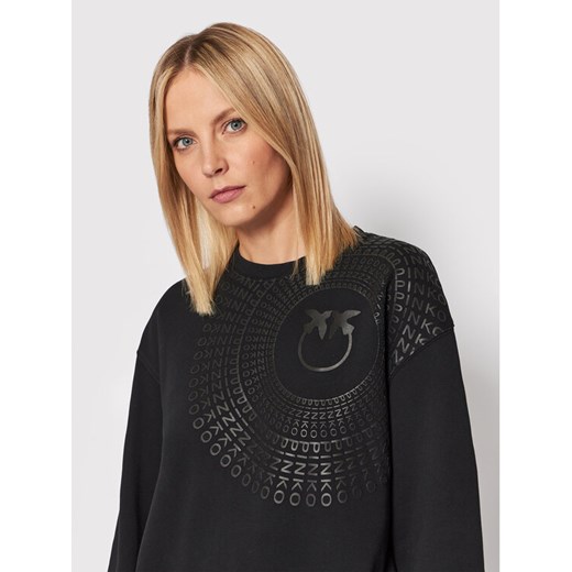 Pinko Bluza Abetone 1 1G17BB Y7SG Czarny Relaxed Fit Pinko S MODIVO