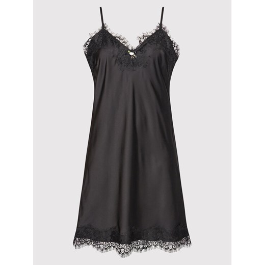 Blugirl Blumarine Sukienka koktajlowa RH1013-T0096 Czarny Regular Fit Blugirl Blumarine 38 okazyjna cena MODIVO
