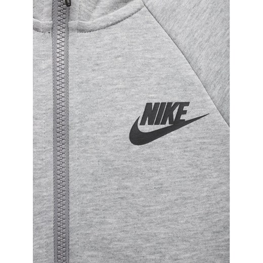 Nike Bluza Nsw Tech Junior AR4020 Szary Standard Fit Nike XS wyprzedaż MODIVO