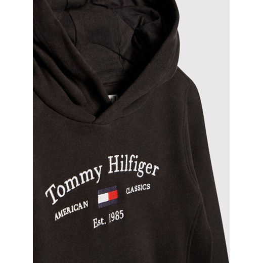 Tommy Hilfiger Bluza Artwork KS0KS00206 M Czarny Regular Fit Tommy Hilfiger 4Y okazyjna cena MODIVO