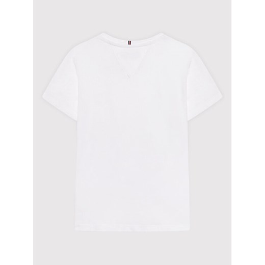 Tommy Hilfiger T-Shirt Essential KG0KG06174 M Biały Regular Fit Tommy Hilfiger 6Y MODIVO
