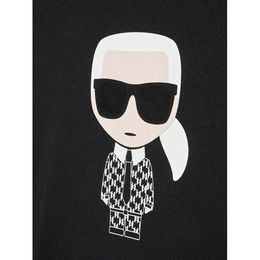 KARL LAGERFELD T-Shirt Z25337 M Czarny Regular Fit Karl Lagerfeld 5Y MODIVO