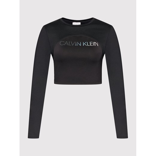 Calvin Klein Performance Bluzka 00GWT1K134 Czarny Regular Fit XS wyprzedaż MODIVO