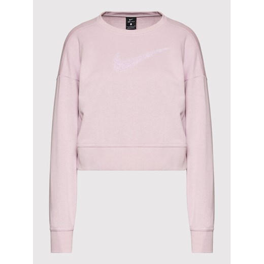 Nike Bluza Get Fit CU5506 Różowy Oversize Nike L promocja MODIVO