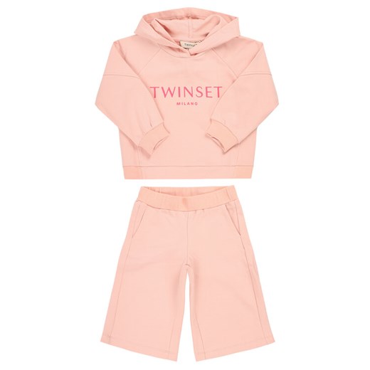 TWINSET Dres 201GB2372 M Różowy Regular Fit Twinset 5Y okazyjna cena MODIVO