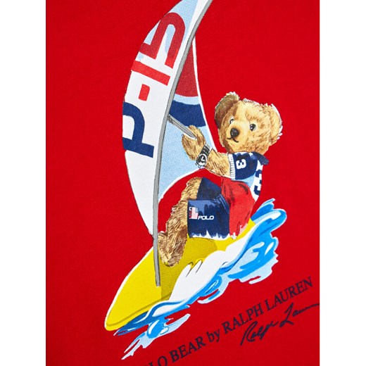 Polo Ralph Lauren T-Shirt Ss Cn 323838249003 Czerwony Regular Fit Polo Ralph Lauren S promocyjna cena MODIVO