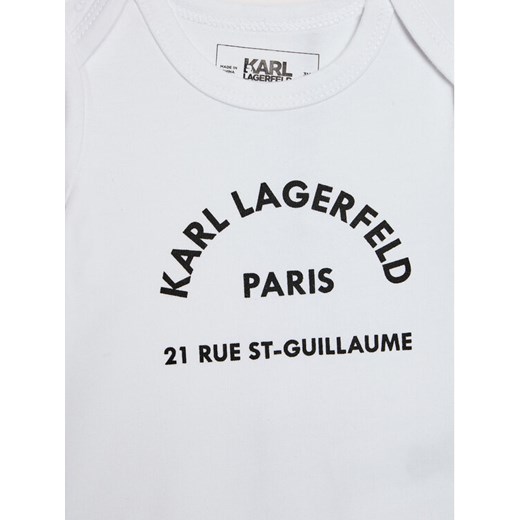 KARL LAGERFELD Komplet 2 par body dziecięcych Z98097 Niebieski Regular Fit Karl Lagerfeld 18M wyprzedaż MODIVO