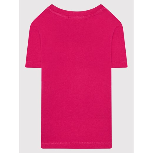 Calvin Klein Jeans T-Shirt Monogram Logo IU0IU00068 Różowy Regular Fit 12Y MODIVO wyprzedaż