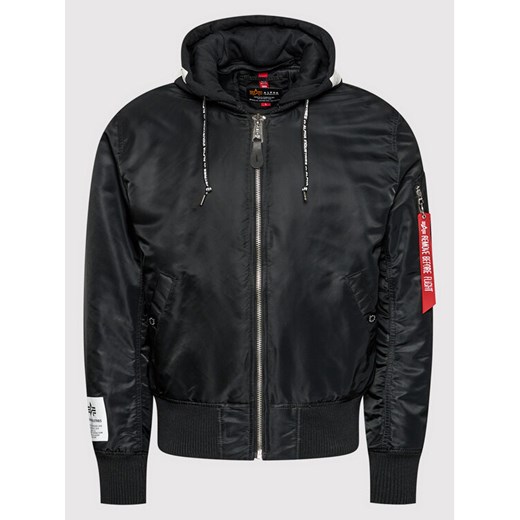 Alpha Industries Kurtka bomber Ma_1 Zhp 118101 Czarny Regular Fit Alpha Industries M promocja MODIVO