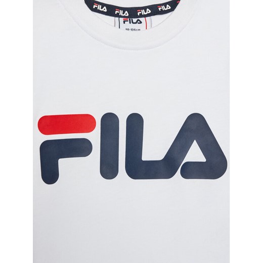 Fila T-Shirt Lea 689178 Biały Regular Fit Fila 122_128 okazja MODIVO