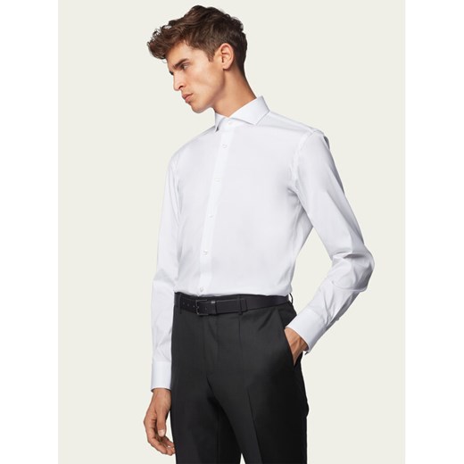 Boss Koszula Jason 50260064 Biały Slim Fit 37 MODIVO