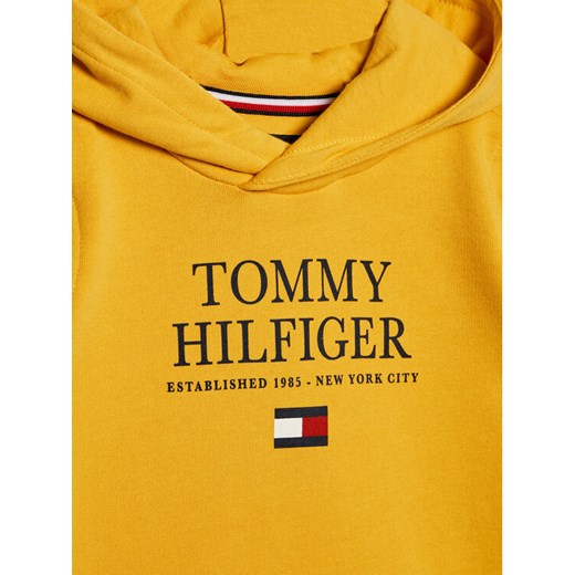 Tommy Hilfiger Bluza Th Logo KB0KB07027 D Żółty Regular Fit Tommy Hilfiger 10Y wyprzedaż MODIVO