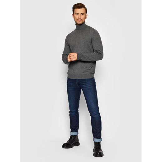 Lee Golf High Neck L83CKF06 Szary Regular Fit Lee XL MODIVO okazja