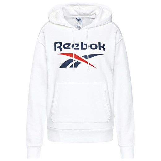 Reebok Bluza Identity Logo GI6700 Biały Oversize Reebok S okazja MODIVO